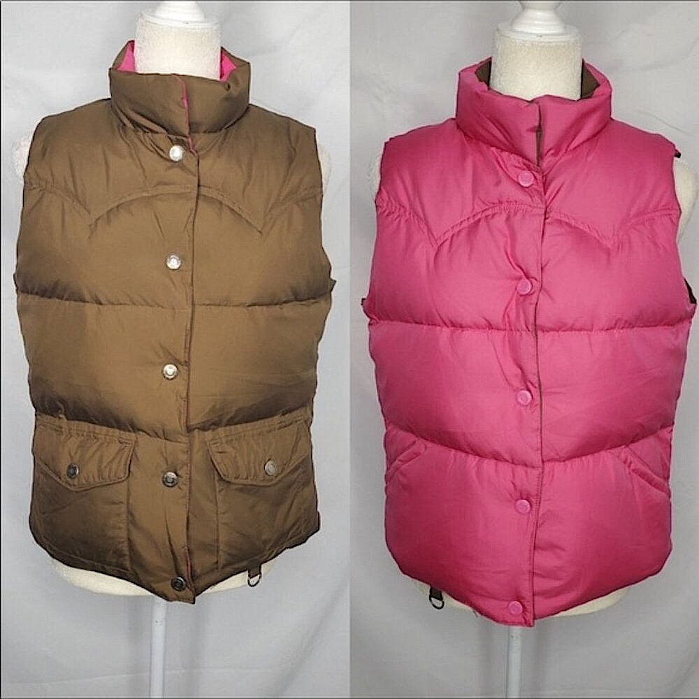 AMERICAN EAGLE OUTFITTERS REVERSIBLE VEST